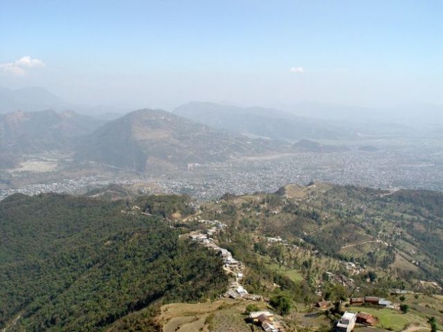 Ausblick vom Sarangkot.